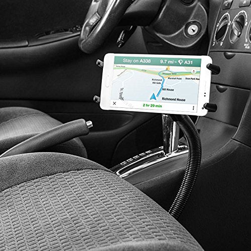 [Australia - AusPower] - Arkon Car Seat Rail Phone or Tablet Mount for iPhone XS Max XS XR X 8 Galaxy Note 9 8 S10 Retail Black - SM688L22 