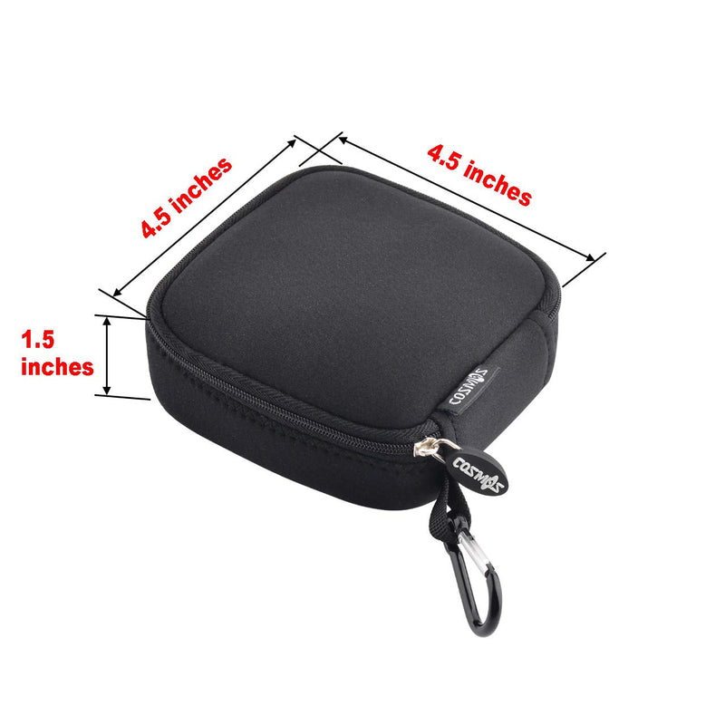 [Australia - AusPower] - CM Small Travel Carrying Storage Organizer Bag Case Pouch Compatible with MagSafe Power Adapter, Laptop Accessories Cables, Cords, USB Drives, Earphones 