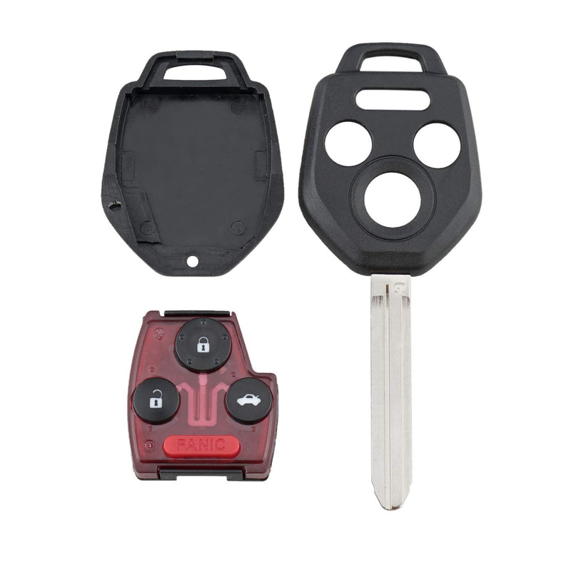 [Australia - AusPower] - Keyless Entry Remote 3+1buttons Car Smart Key Fob Compatible with Subaru Crosstrek 2015 2016 2017 4D60 CWTWBU766 (4D60 80 Bits Subaru (G)) 4D60 80 Bits Subaru (G) 