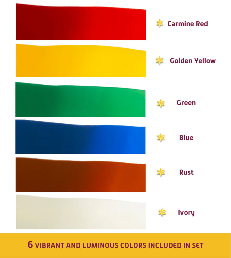 [Australia - AusPower] - Stockmar Decorative Modelling Beeswax - 6 Colors - 100x40 mm 