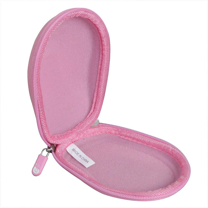[Australia - AusPower] - Hermitshell Hard Travel Case Fits VicTsing MM057 / HOTWEEMS D-09 / E-YOOSO / PONVIT / POLEYN 2.4G Wireless Portable Mobile Mouse Optical Mice (Only Case) (Pink) Pink 