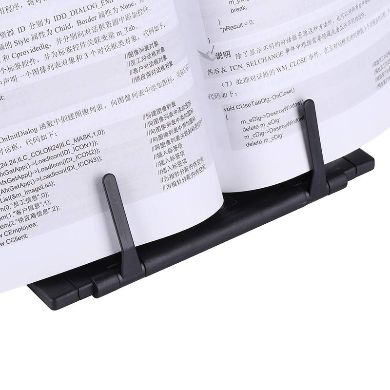[Australia - AusPower] - Abankey KLOUD CityBlack Metal Desktop Document Book Holder with 7 Adjustable Positions (Lost ocean-SJ981) 