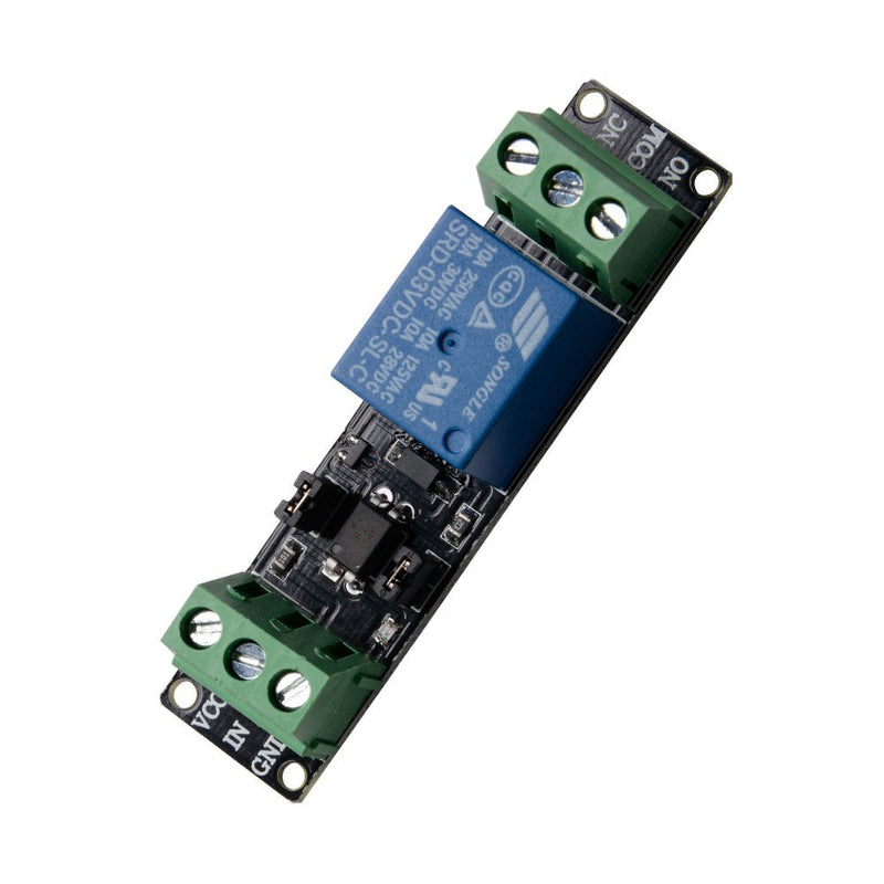[Australia - AusPower] - 1 Channel 3V Relay High Level Driver Module Optocoupler Relay Module for ESP8266 Based Board 