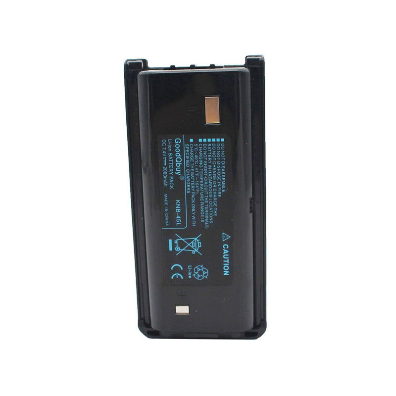 [Australia - AusPower] - GoodQbuy 2000mAh 7.4V Li-ion Two-Way Radio Battery is Compatible with Kenwood KNB-45 KNB-45L KNB-45Li TK-2200 TK-2200L TK-2207 TK-2202E TK-2206 TK-2206M TK-2207 TK-2207G TK-2212L 