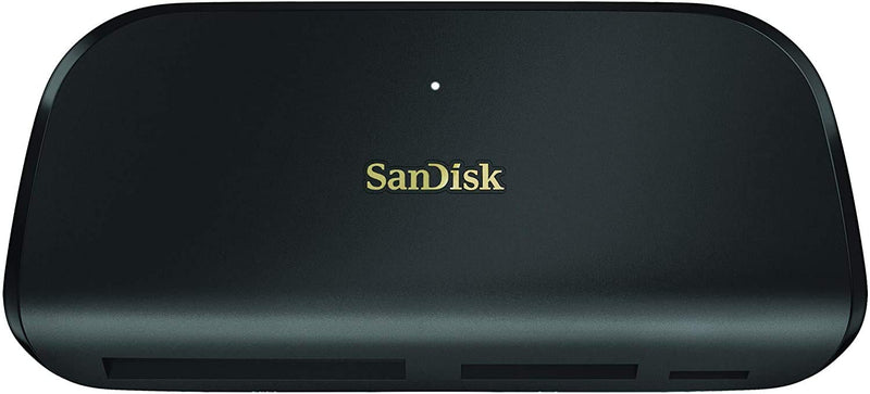 [Australia - AusPower] - SanDisk ImageMate PRO USB-C Multi-Card Reader/Writer for SDHC, SDXC, MicroSD, CF Cards - UHS-I, UHS-II, 3.0 Compatible (SDDR-A631-GNGNN) Bundle with (1) Everything But Stromboli MicroSD to SD Adapter 