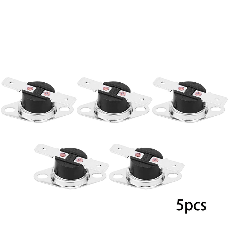 [Australia - AusPower] - Fielect 5Pcs KSD301 Thermostat 65°C/149°F Normally Closed N.C Snap Disc Temperature Switch for Microwave Oven Coffee Maker Smoker 