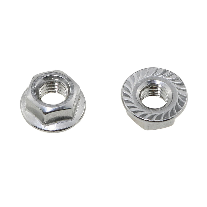 [Australia - AusPower] - ZZHXSM 8PCS Track Bolt Garage Door Hardware Screw Nut 304 Stainless Steel Bridge Square Neck Bolt M8x16MM with Flange Female M8 for Garage Door Cable Spring and Fitting Fixed Connection 