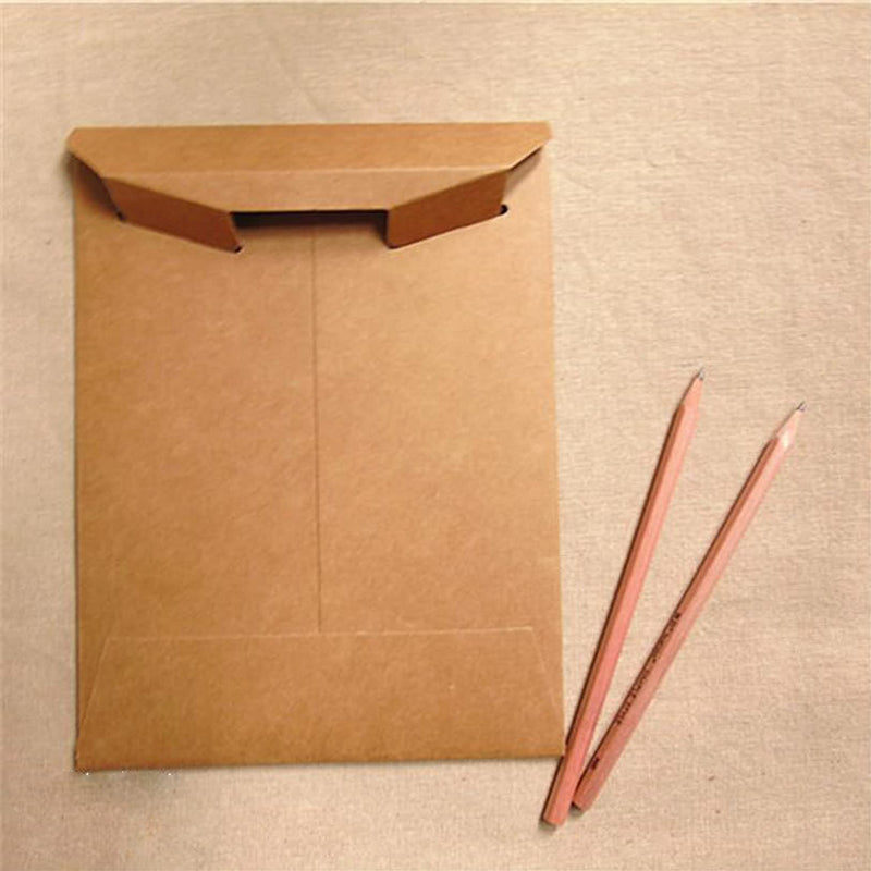 [Australia - AusPower] - VANRA Kraft Envelope File Folder Catalog File Bag Portfolio Project Pockets File Jacket Document Organizer A4 Letter Size (Kraft Brown, Pack of 5) 
