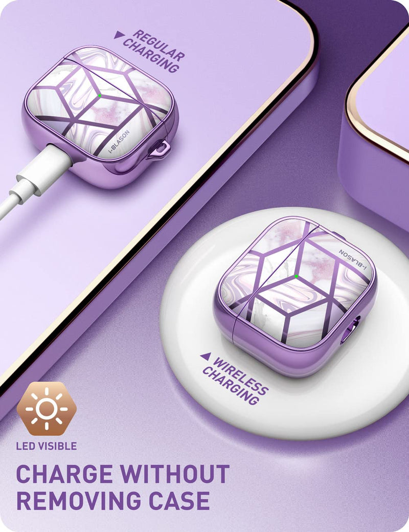 [Australia - AusPower] - i-Blason Cosmo Series Case Designed for Airpods 3rd Generation Case, 360° Protective Stylish Airpod Case 3rd Generation Cover Compatible with Airpods 3 Case 2021 (Ameth) Ameth 