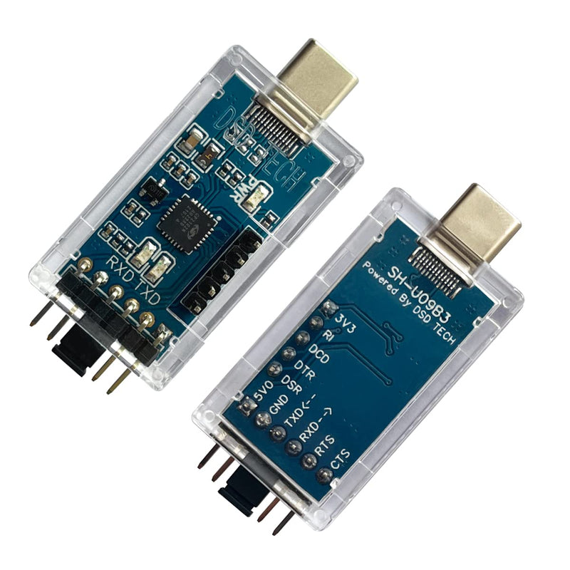 [Australia - AusPower] - DSD TECH SH-U09B3 USB Type C to TTL Serial Adapter with CP2102N Chip 