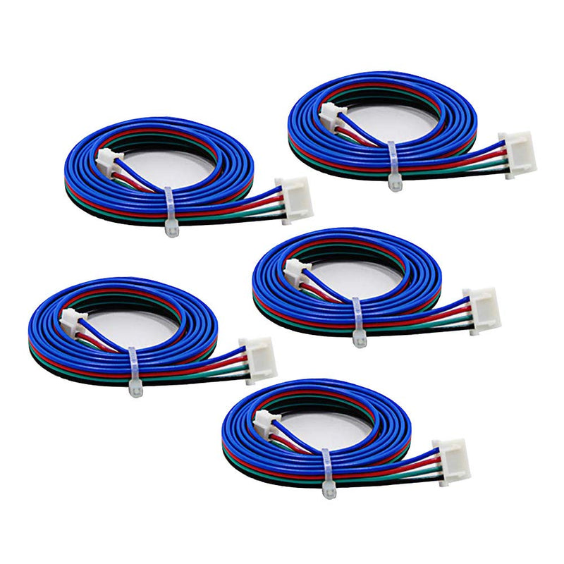 [Australia - AusPower] - Furiga Bipolar Stepper Motor Cables 1M Stepper XH2.54 Terminal Motor Link 4pin-6pin for NEMA 17 for Reprap 3D Printers CNC Machines 