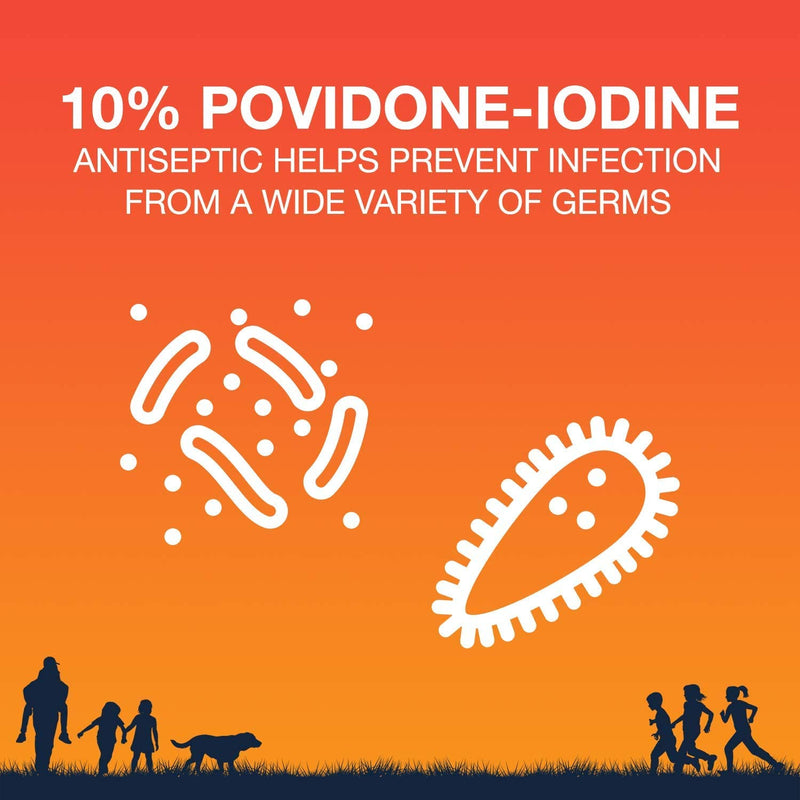 [Australia - AusPower] - Betadine First Aid Solution 8 Ounces Povidone Iodine Antiseptic with No-Sting Promise (Packaging May Vary) - 2 Pack 