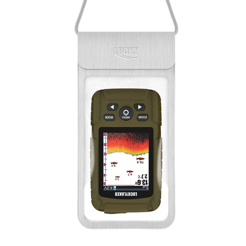 [Australia - AusPower] - LUCKY Fish Finder Waterproof Case Portable Water Resistant Mobile Bag Handheld Dry Bag Lightweight 