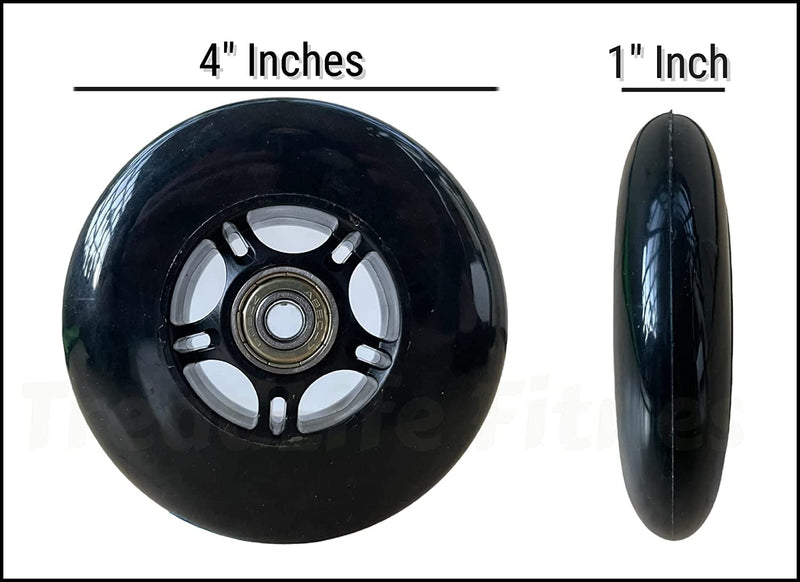 [Australia - AusPower] - TreadLife Fitness Elliptical Replacement Wheel - Part Number 205979 - Compatible with NordicTrack CXT 980 Ellipticals 1 - Pack 