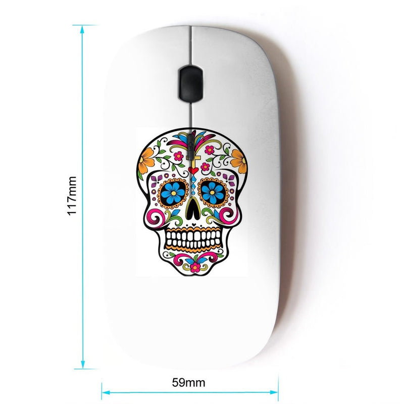 [Australia - AusPower] - KOOLmouse [ Optical 2.4G Wireless Mouse ] [ Colorful Sugar Skull ] 