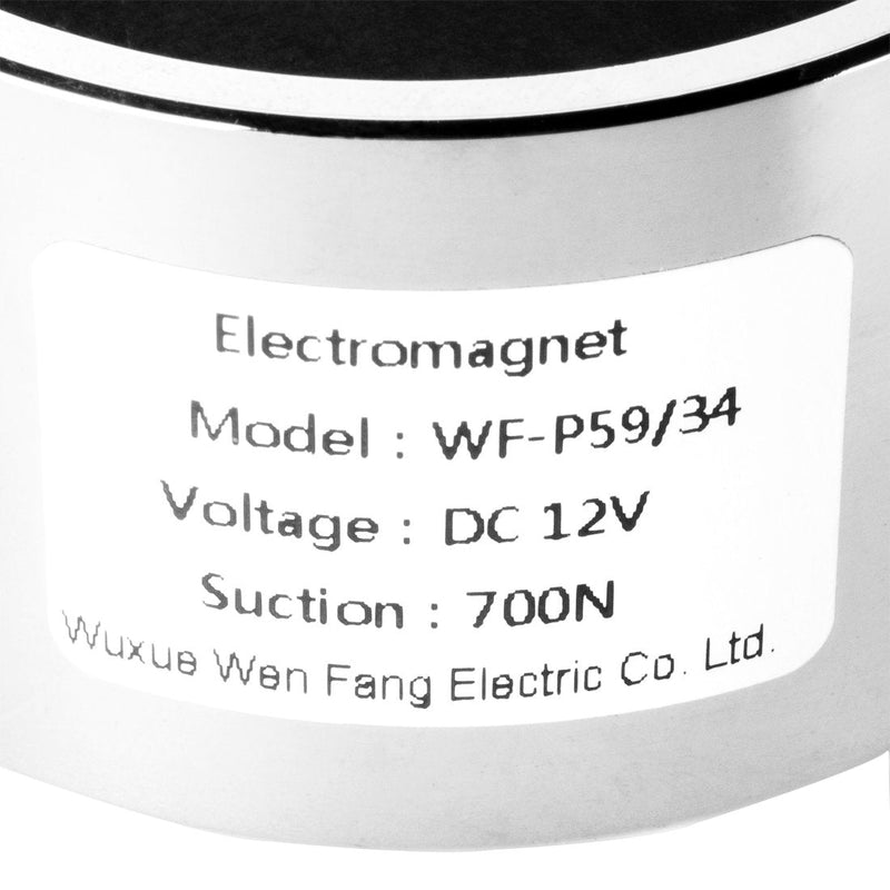 [Australia - AusPower] - uxcell® 12V DC 700N Electric Lifting Magnet Electromagnet Solenoid Lift Holding 