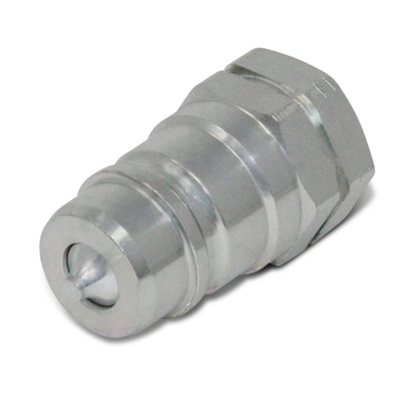 [Australia - AusPower] - 3/8” Ag ISO 5675 Hydraulic Quick Connect Pioneer Style Couplers, 3/8” NPT Thread, 2 Sets 