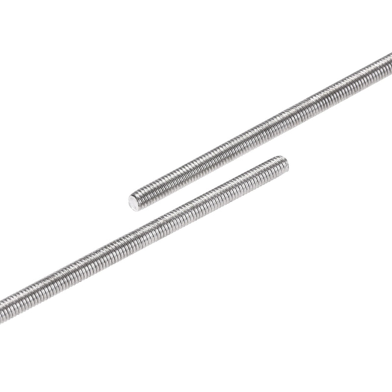 [Australia - AusPower] - uxcell 5Pcs M3 x 400mm Fully Threaded Rod 304 Stainless Steel Right Hand Threads 