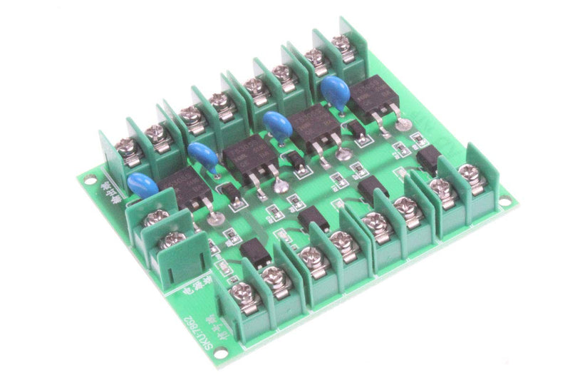 [Australia - AusPower] - NOYITO DC Control 4-Channel FET Module MOS Electronic Switch Control Board Output Controlled Voltage 5V-36V 5A Input Output Completely Isolated 