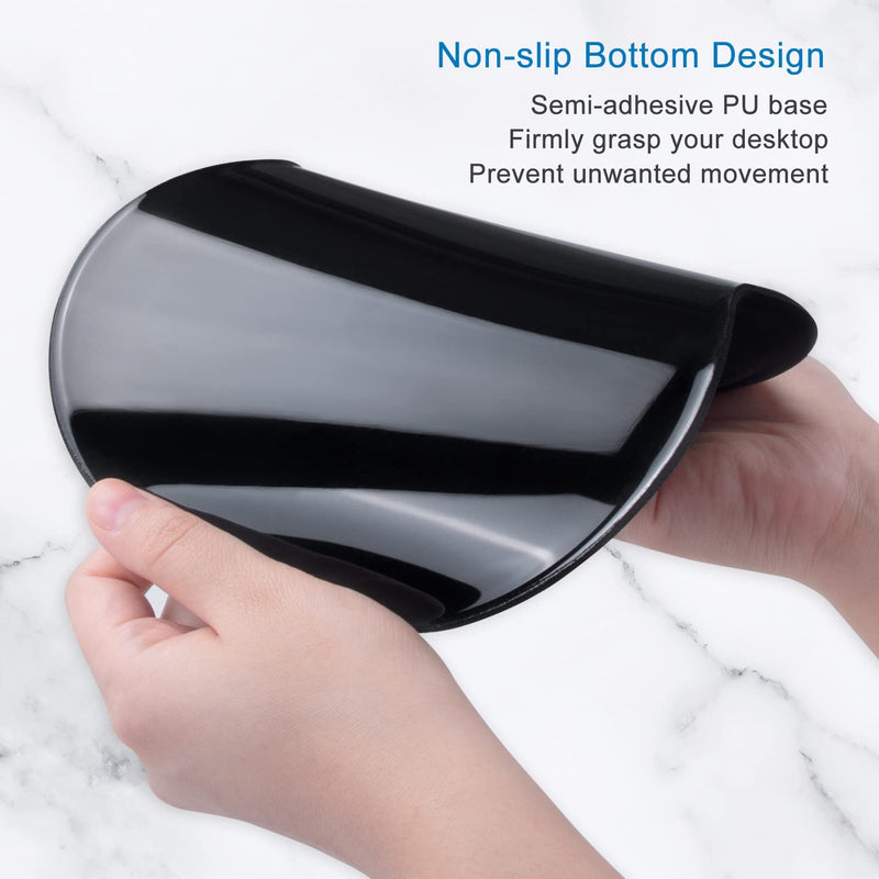 [Australia - AusPower] - ITNRSIIET Ergonomic Mouse Pad with Gel Wrist Rest Support, Stay Positive Work Hard and Make It Happen Arrow Print Inspirational Quote Mouse Pad, Non-Slip PU Base for Computer, Laptop, Home, Office 