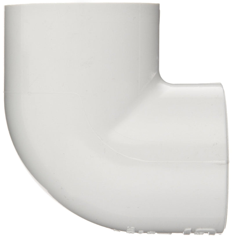 [Australia - AusPower] - Spears 407 Series PVC Pipe Fitting, 90 Degree Elbow, Schedule 40, White, 3/4" Socket x NPT Female 0.75 Inch 1 