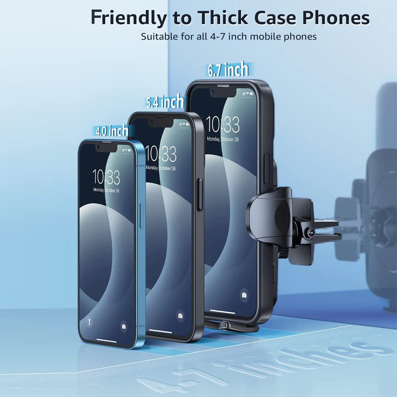 [Australia - AusPower] - Car Phone Holder Mount,Sporthomer Phone Holder Car Vent,Adjustable 360°Rotation & One-Button-Release Universal Cell Phone Holder car for iPhone/Samsung Galaxy/Huaweiwei 