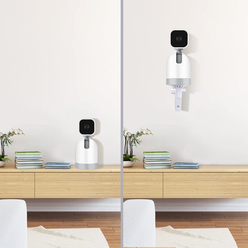 [Australia - AusPower] - OYOCAM Wall Mount Compatible with Blink Mini Pan-Tilt Camera, 2 Pack Adjustable Angles Bracket 180 Degree Rotation Easy to Install (NOT Included The Cam) 2 Pack wall mount 