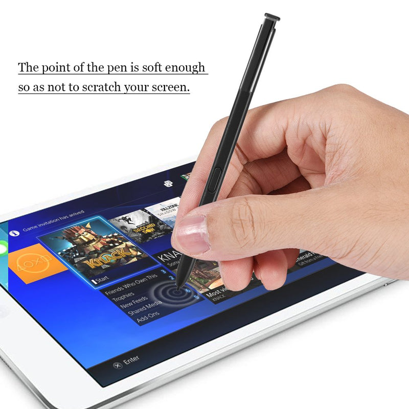 [Australia - AusPower] - Bewinner Electromagnetic Stylet Touch Pen Touch Screen Pen Capacitive Pen - Suitable for Galaxy Note 8 or Other Most Devices Equipped with a Capacitive Touch Screen(Black,note8 S-Pen) 