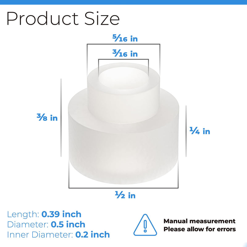 [Australia - AusPower] - PalpitateC Shower Door Nylon Pivot Bushing fit for Framed Pivot Shower Door for Shower Doors Stainless Steel Pivot Kit - 2 Pack 