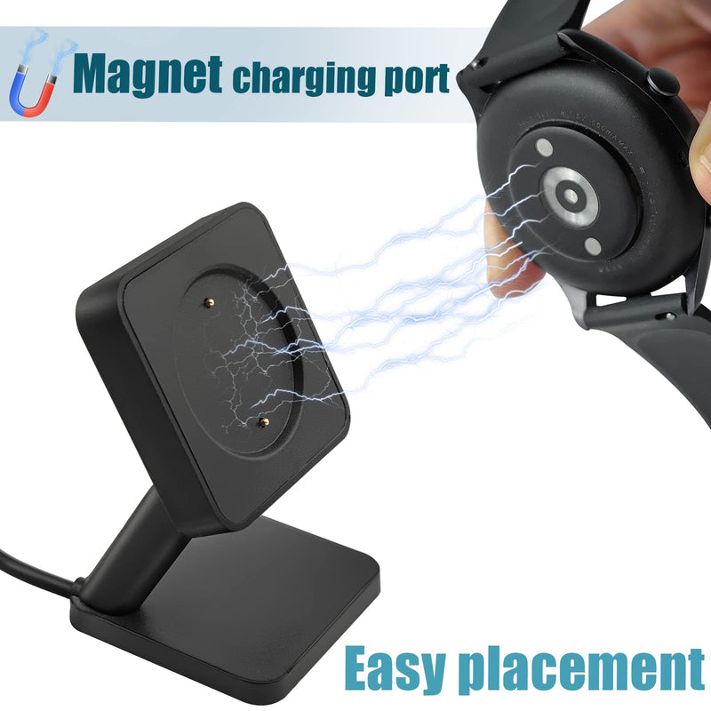 [Australia - AusPower] - Replacement Charger Stand Compatible with Amazfit GTR 3, GTR 3 Pro, GTS 3 Smart Watch,Charging Dock with USB Charger Cable Fit for Amazfit GTR 3 Watch 