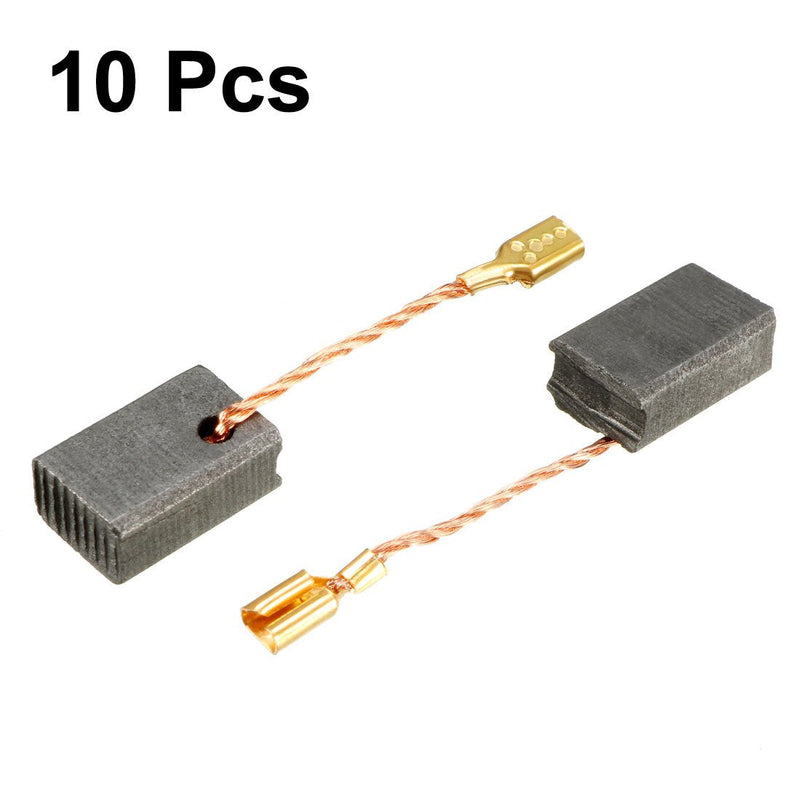 [Australia - AusPower] - uxcell Carbon Brushes,for Electric Motor,14mmx9mmx6mm,Power Tool,Polisher,Replacement Repair Part 10pcs 