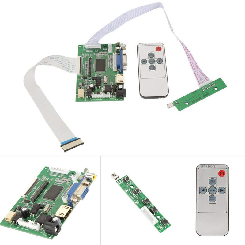 [Australia - AusPower] - 50Pin HDMI Controller Board HDMI+VGA+AV LCD Controller Board AT070TN92 AT070TN90 AT070TN94 800480 for LCD Screen 
