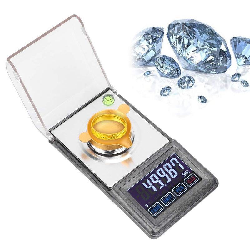 [Australia - AusPower] - Scale,Jarchii Electronic Scale, 0.0001g 50g g/ct/DWT/ozt/gn/Tl/OZ High Precision Electronic Digital Balance Scale Jewelry Weight Gram Scales for Cooking Weighing Jewelry 