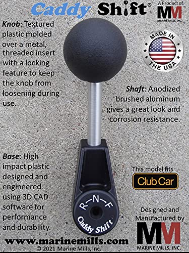 [Australia - AusPower] - Caddy Shift Club Car Golf Cart Shifter, Forward-Reverse Shift Lever, Handle, Knob 