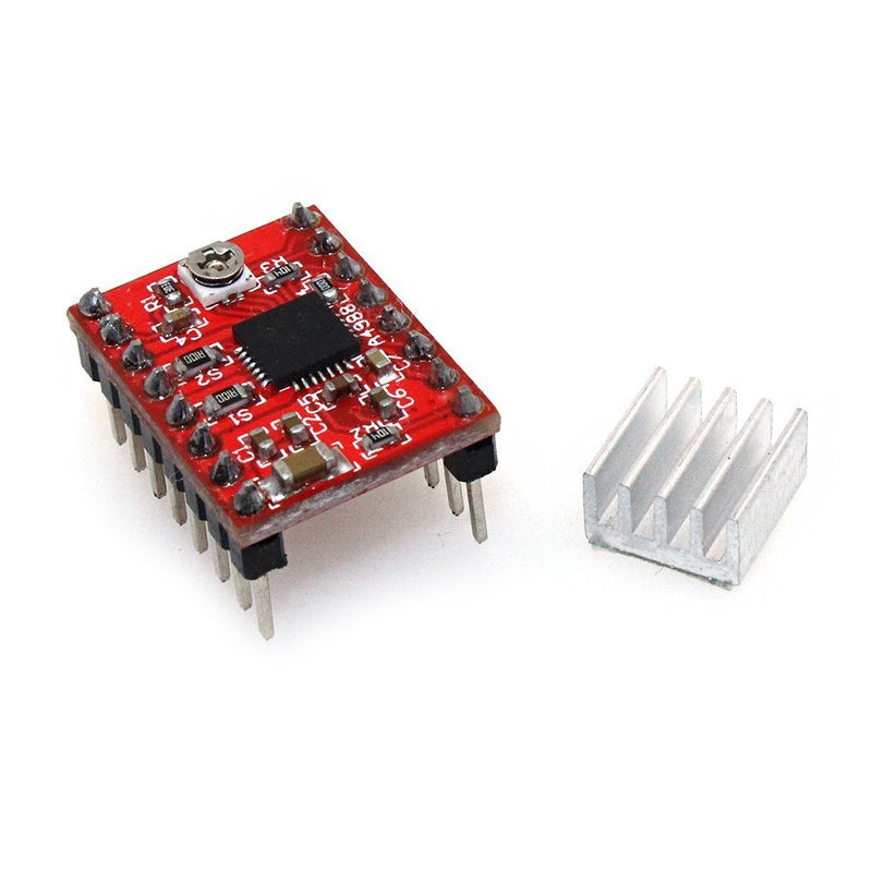 [Australia - AusPower] - A4988 Stepper Motor Driver Module for Pololu RepRap 3D Printer StepStick (Pack of 2) 