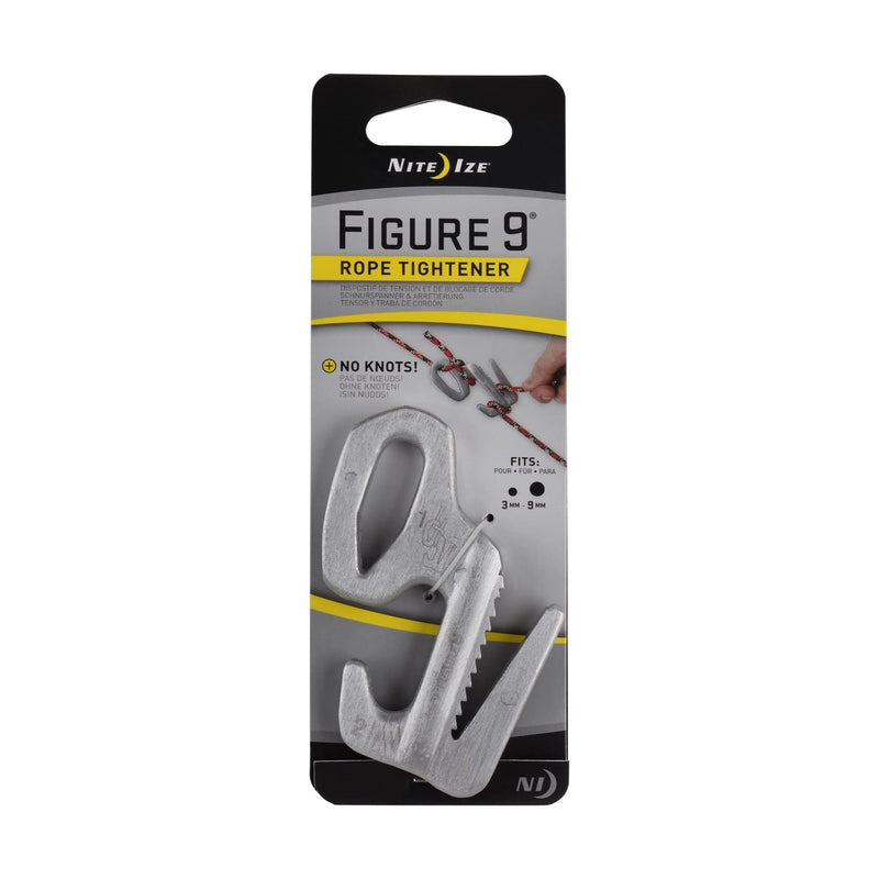 [Australia - AusPower] - Nite Ize Figure 9 Rope Tightener Large Aluminum Tie Down Knot Tool (4-Pack) 