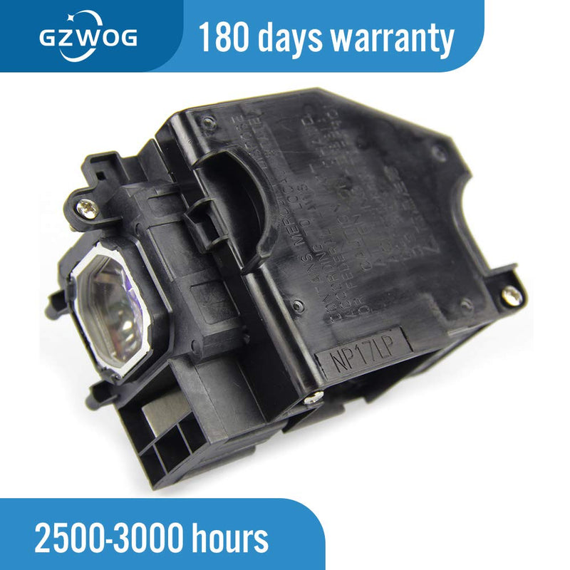 [Australia - AusPower] - Gzwog NP17LP 60003127/NP17LP-UM Replacement Projector Lamp Bulb with Housing for NEC P350W/P420X/M300WS/M350XS/M420X/NP-UM330X/UM330W/NP-UM330X-WK1/UM330W-WK1/NP-UM330XI/UM33 