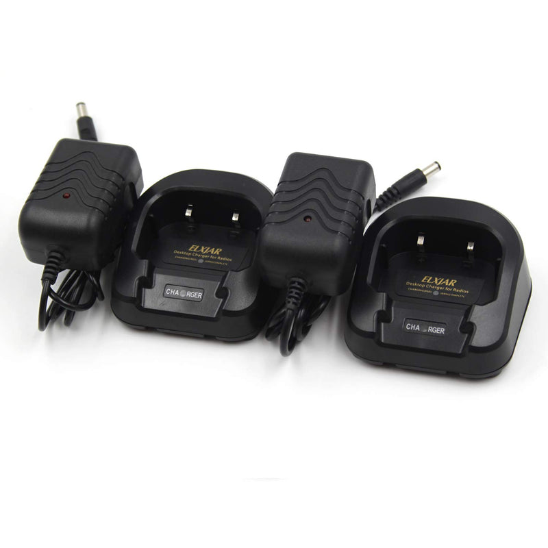 [Australia - AusPower] - (2-Pack) UV-82 Battery Charger for Baofeng UV-82L UV-8D UV-82HP UV-82hx Walkie Talkie, UV-82_C3 Portable Radios Two Way Radio 