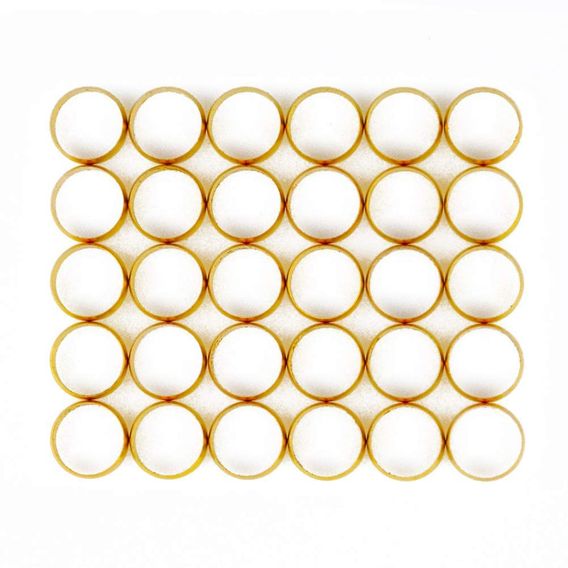 [Australia - AusPower] - Quickun Brass Compression Fitting Ferrule Sleeve, 5/32" Tube OD (Pack of 30) 5/32" Tube OD （ 30 Pcs） 