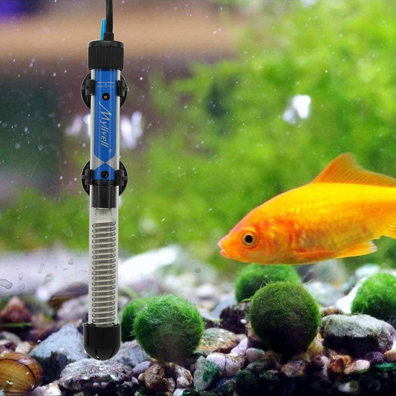 [Australia - AusPower] - Mylivell Aquarium Heater 50W 100W Submersible Auto Thermostat Fish Tank Water Heater 200W 300W and Adjustable Temperature with Suction Cups 100W for 25-45 Gallon Fish Tank 