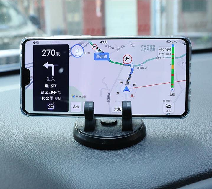 [Australia - AusPower] - IDOWEY Dashboard Phone Holder for Car Vertical Horizontal 360°Rotate Mobile Phone Holder for Car Cell Phone Holder Stand Compatible iPhone 13 Samsung S22 Android Smartphones-(2PACK) 