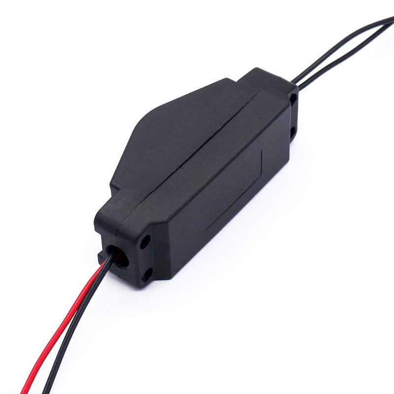 [Australia - AusPower] - TWTADE Latching Polarity Reverse Switch DC 12V 10A Motor Control 6 Pin 3 Position ON-Off-ON AC 110V-220V Black Boat Rocker Toggle Switch With Solid Shell Installed H-012-KCD2-203-JT-DJ 