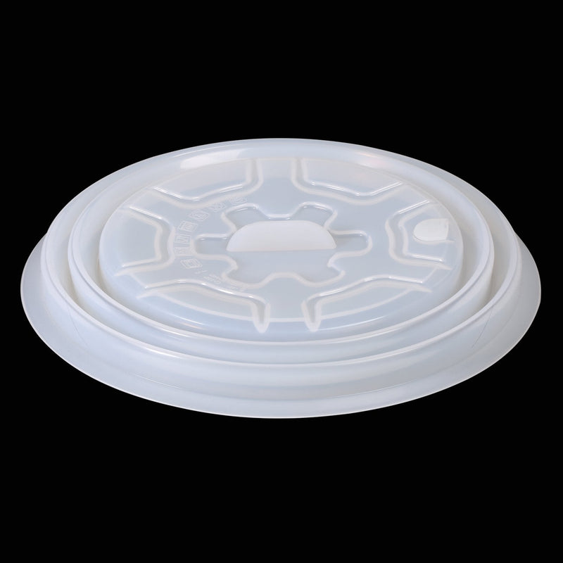 [Australia - AusPower] - Kichwit Silicone Microwave Plate Cover Collapsible, Dishwasher Safe and BPA Free, 11" (Light White) Light White 