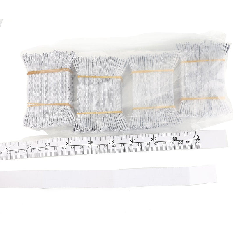 [Australia - AusPower] - WIN TAPE 1 Meter 40" Paper Tape Measure, Wound Measuring Rulers, Educare Used Measuring Babies Head, Disposable Pack of 100 