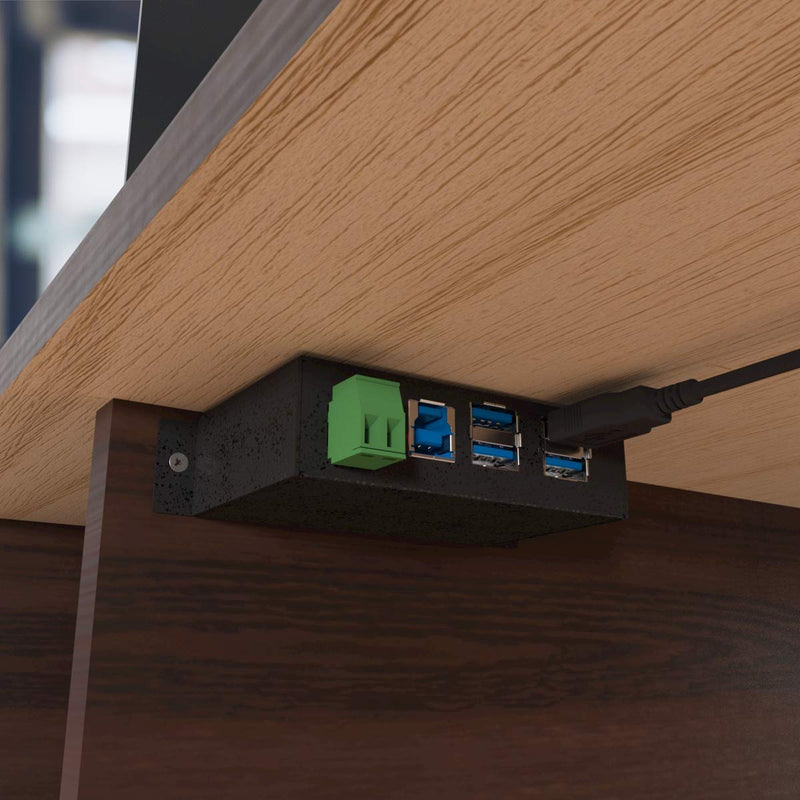 [Australia - AusPower] - Coolgear 4 Port USB 3.2 Gen 1 Powered Hub w/ESD Surge Protection 