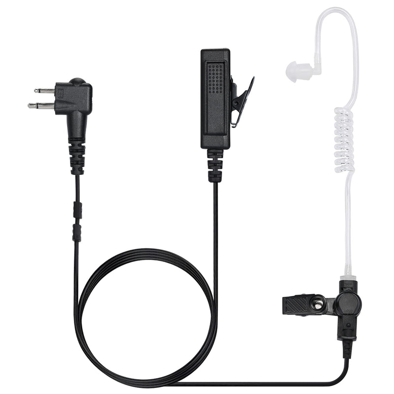 [Australia - AusPower] - Motorola CP200 CP200D Earpiece, Compatible with Motorola BPR40 CP100D CP185 RDM2070D Two Way Radio Headset Walkie Walkie Surveillance Kit Police Headphones (Motorola 2 pin) 