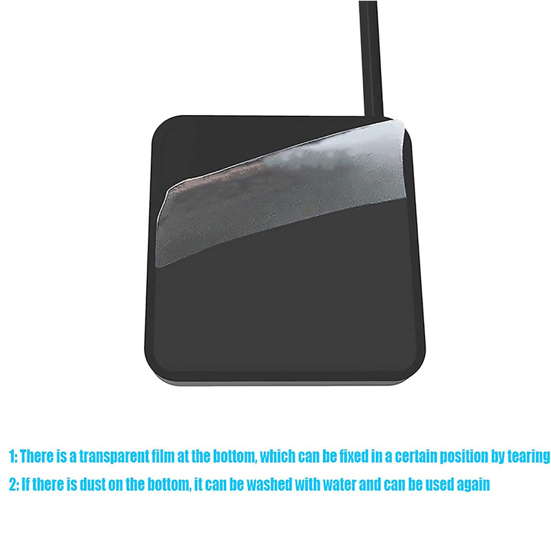 [Australia - AusPower] - Compatible with AGPTEK Smart Watch Charger,Lamshaw Charging Stand Desk Holder Charging Dock Station Compatible with AGPTEK LW11 Smart Watch 1.3 Inches (Black) Black 
