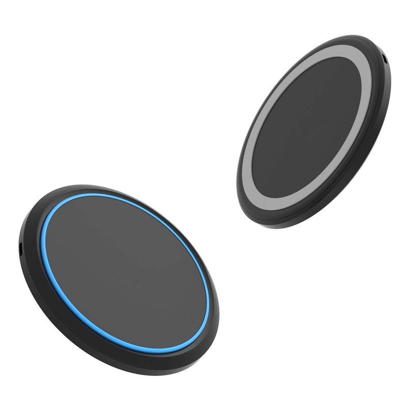 [Australia - AusPower] - BoxWave Charger for LG V60 ThinQ 5G (Single Screen) [SwiftCharge PowerDisc Wireless Charger (15W) with Wireless Chargers That Require QC3.0 minicube] Qi Wireless 15W Circular Desktop Charger 