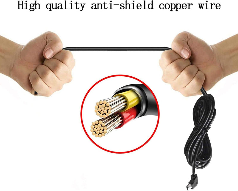 [Australia - AusPower] - JFXONE Car Power Charger Adapter + USB Cord Compatible with Rand McNally TND 520, 530,540, 720, 730 GPS 