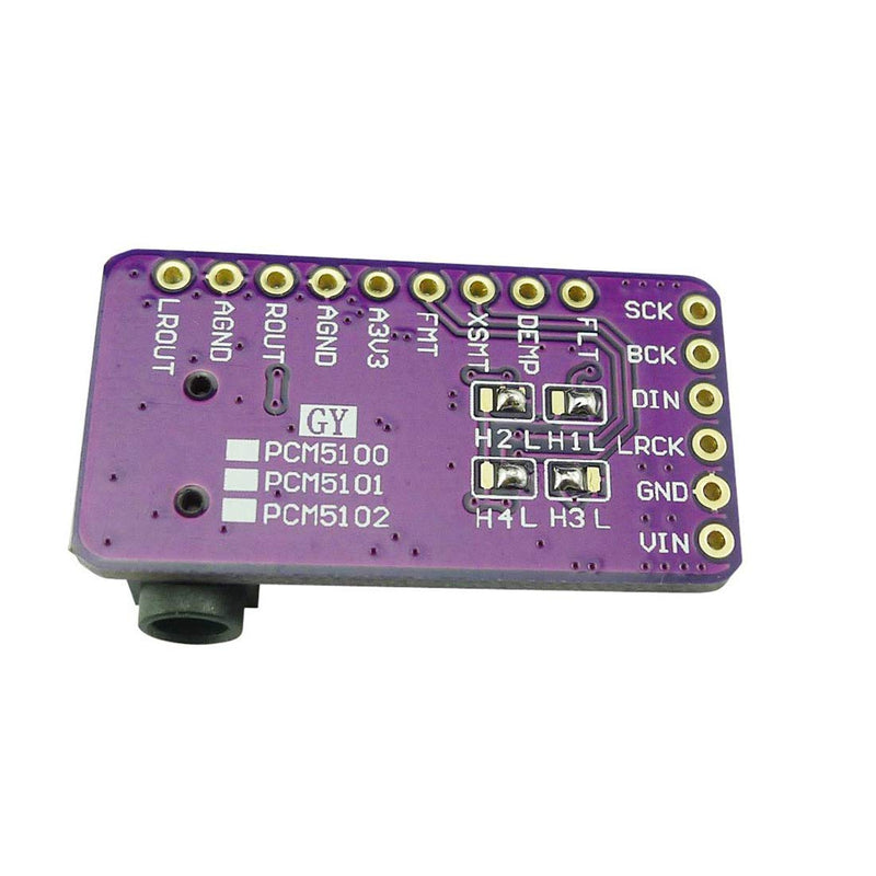 [Australia - AusPower] - HiLetgo PCM5102 I2S IIS Lossless Digital Audio DAC Decoder Module Stereo DAC Digital-to-Analog Converter Voice Module for Arduino Raspberry Pi 